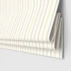 Laura Ashley Candy Stripe Pale Ochre Motorised Blinds Uk