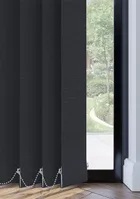 Midnight Linen Touch Blackout Vertical Blind