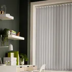Aria Zinc Light Filtering Vertical Blinds