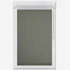 Optima Blackout Pewter Perfect Fit Roller Blind