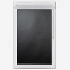 Aqualuxe Black Perfect Fit Roller Blind