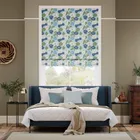 Verve Pop Powder Blue Roman Blind