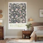 Twist2go Elysian Paradise Faux Silk Midnight Blush Roller Blind