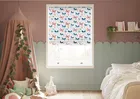Butterfly Garden Crystal - Twist&fit Roman Blind