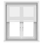 Haze Cotton White Motorised Uk - Motorised Blinds