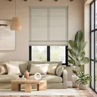 Juno Voile Neutral Roman Blind