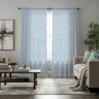 Picnic Sky Blue Made To Measure Curtains