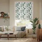 Torillo Forest & Aqua Roman Blind