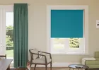 Palermo (blackout) Teal Blue - Twist&fit Roller Blind