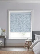 Laura Ashley Blossoms Made To Measure Blackout Roller Blind Blue