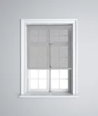 Yuri White-black 3m Roller Blinds