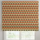 Ante Decor Cadiz Printed Cotton Made To Measure Roman Blind Burnt Umber