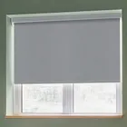 Urban Fr Dark Grey (moisture Resistant) Bathroom Roller Blinds