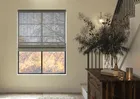Tucson Voile Zinc - Twist&fit Roman Blind