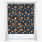 Sonova Studio Nordic Pods Blue Rust Roller Blind