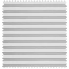 Hamilton White Mist Freehanging Pleated Blinds