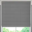 Lindy Shimmer Woven Made To Measure Roman Blind Charcoal