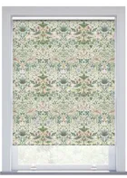 Morris & Co Strawberry Thief Cochineal Roller Blind
