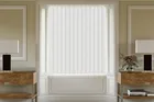 Grace White - Shadow Pattern Vertical Blind