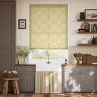 William Morris Duolight Blackthorn Saffron Thermal Blind
