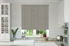 Charisma Dark Grey Fine Grain - Faux Wood Blind Truffle Tape