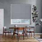 Origin Cathedral Grey Pelmet Roller Blind