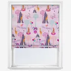 Sara Miller Circus Pink Roman Blind