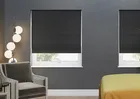 Oslo Black - Roman Blind