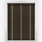 Bamboo Smoked Walnut With Clay Tapes Wooden Venetian Blinds
