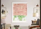 Novel Burnt Orange - Twist&fit Roller Blind