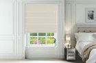 Warwick Champagne - Patterned Twist Fit No Drill Roman Blind