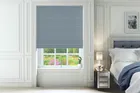 Braxton Blue - Patterned & Textured Roman Blind