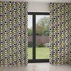 Orla Kiely Spot Flower Blue Multi Wave Curtain Blinds Uk