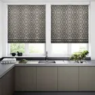 Mex Graphite Roman Blinds