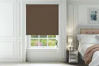 Alpha Blackout Chocolate - Fire Retardant Moisture Resistant Blackout Roller Blind