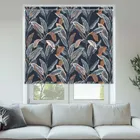 Island Palm Lagoon Pelmet Roller Blinds - Stylish Window Coverings