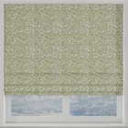 Heritage Salix Made To Measure Roman Blind Leaf Green