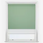 Pop Blackout Sage & White Double Roller Blind