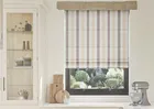 Abilene Stripe Dustbowl - Twist&fit Roman Blind
