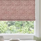 Ante Decor Premium Leah Woven Made To Measure Roman Blind Garnet