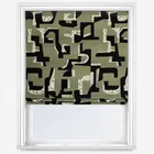 Casamance Colorado Vert Roman Blind