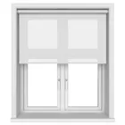 Twistfit Nico Cotton White Motorised Blinds Uk