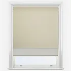 Optima Blackout Warm Stone & Natural Double Roller Blind