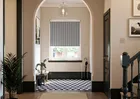 Form Striped Stonewashed Blue - Roller Blind