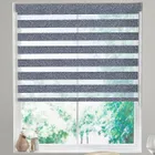 Swirl Made To Measure Day Night Blind Navy