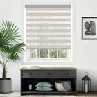 Dimout Rome Beige - Electrical Day And Night Blinds