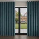Caracas Kingfisher Wave Curtain Blinds Uk