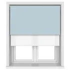 Tradechoice Blackout Light Blue Double Roller Blind