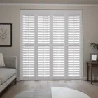 Bright White Full Height Plantation Shutters Blinds Uk
