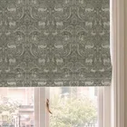 House Llewelyn-bowen Menagerie Artois Printed Made To Measure Roman Blind Powder Blue